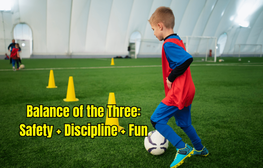 Safety, Discipline & Fun in Training at East Orange Soccer Academy